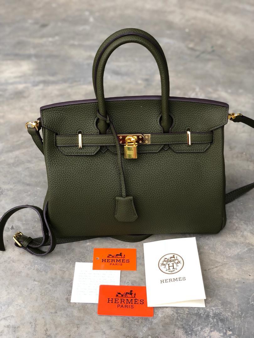 Hermes Birkin Olive Green 30 / Premium 1:1, Women's Fashion, Bags