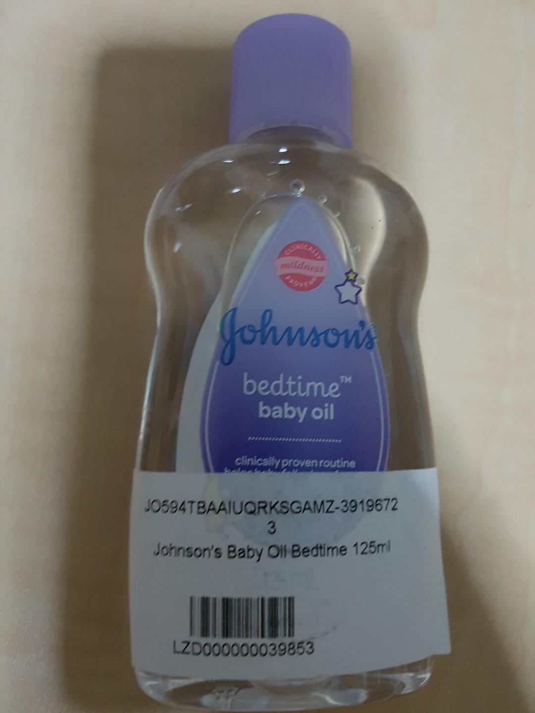 baby oil bedtime
