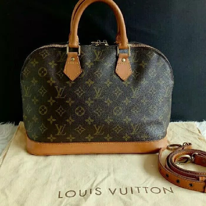 Jual Preloved tas Louis Vuitton Alma Original, Barang Mewah, Tas