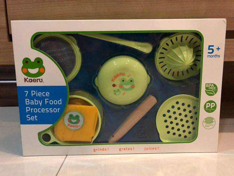Kaeru Baby Food Processor Set, Babies & Kids, Nursing & Feeding