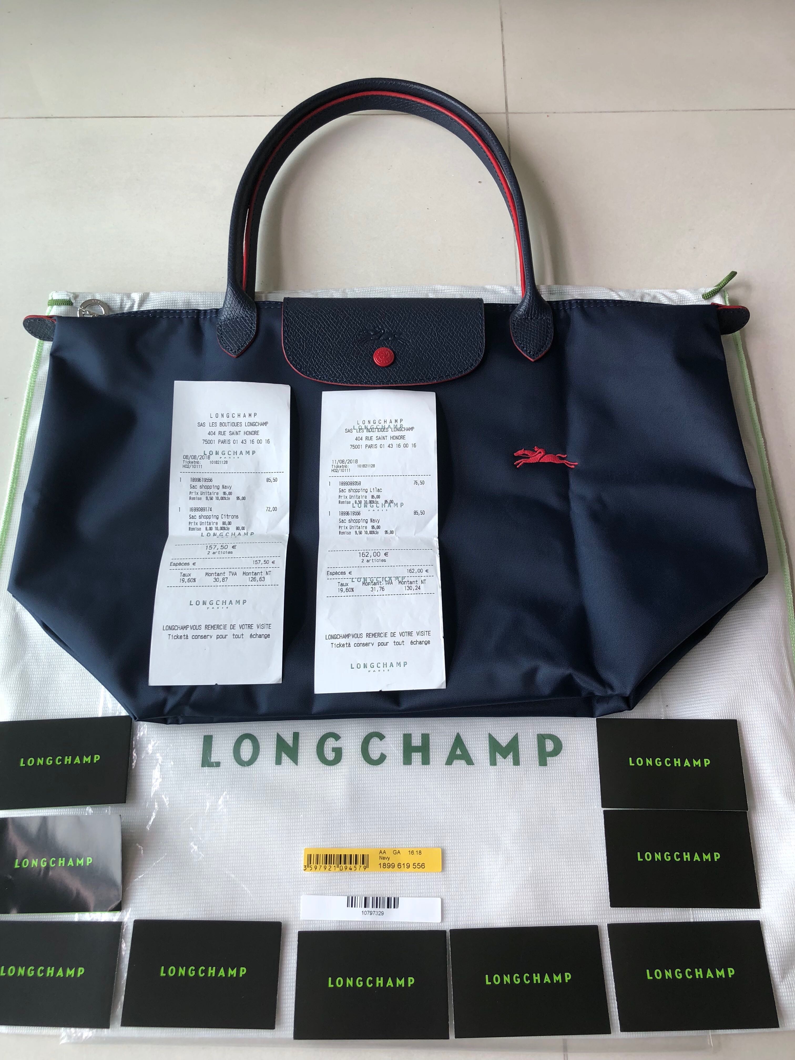 longchamp le pliage limited edition 2018