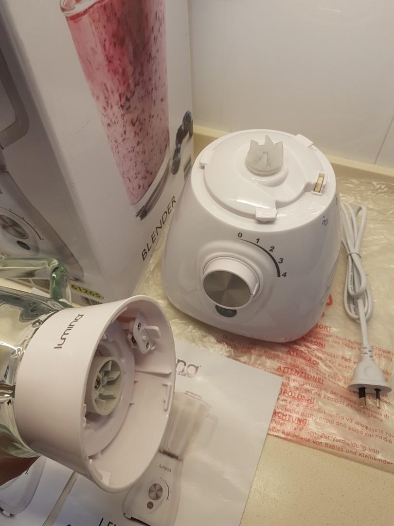 Lumina home starter 1.5L Glass Jug Blender 430W Model IA0658