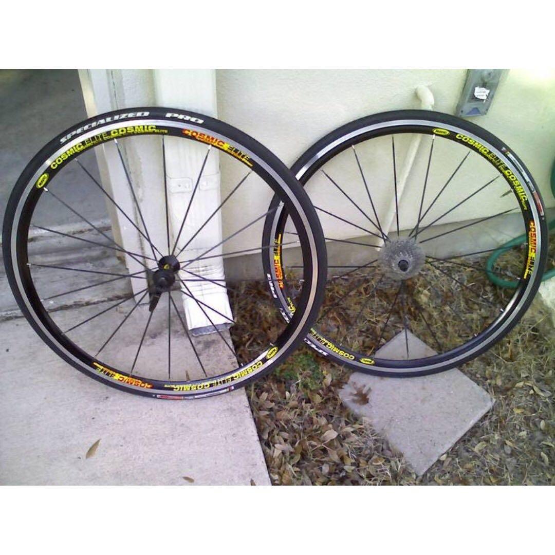 mavic road bike wheels