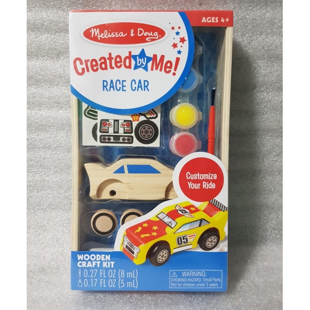 melissa and doug decorate your own race car