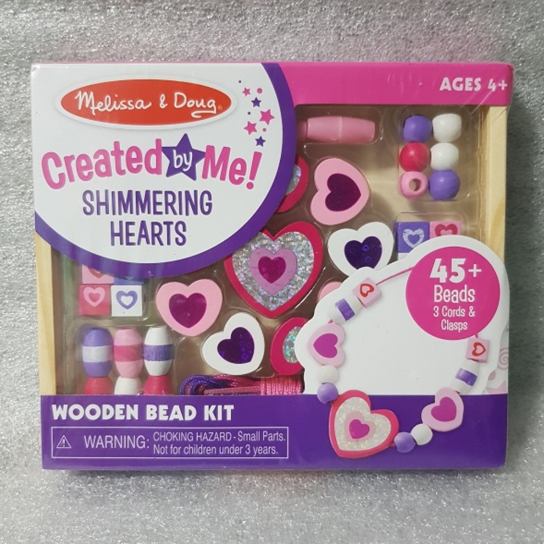 melissa and doug wooden beads