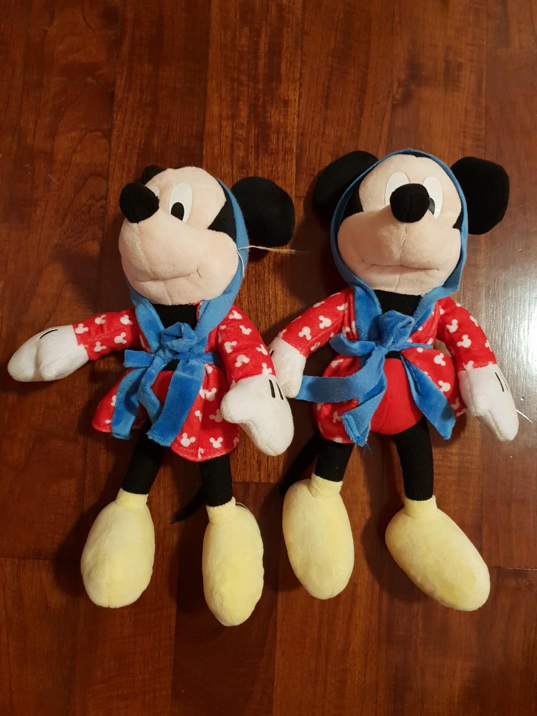 Mickey Mouse and minnie mouse soft toy, Hobbies & Toys, Toys & Games on