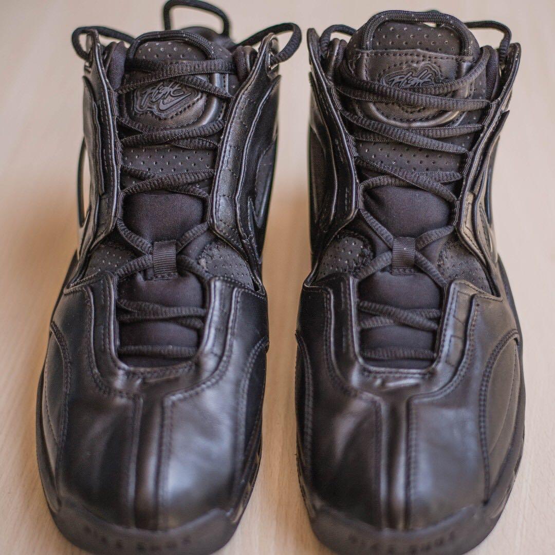 Nike Shox Flight System Black Leather, Men's Fashion, Footwear ...