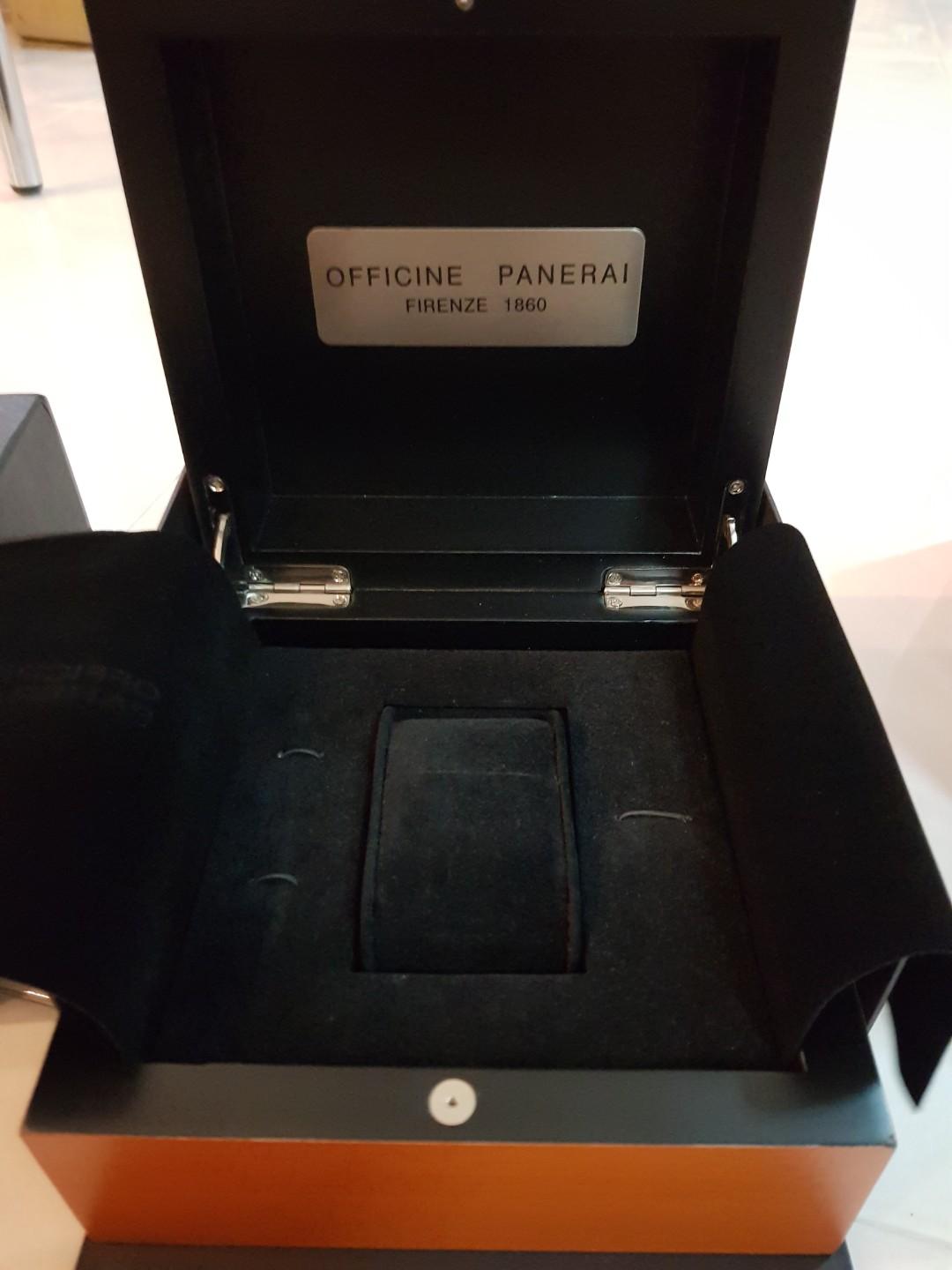 Original Panerai watch boxes