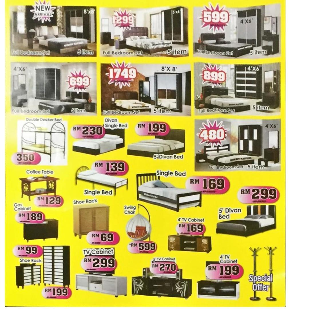 Perabot Murah Baru Dan Berkualiti Tinggi Home Furniture Furniture On Carousell