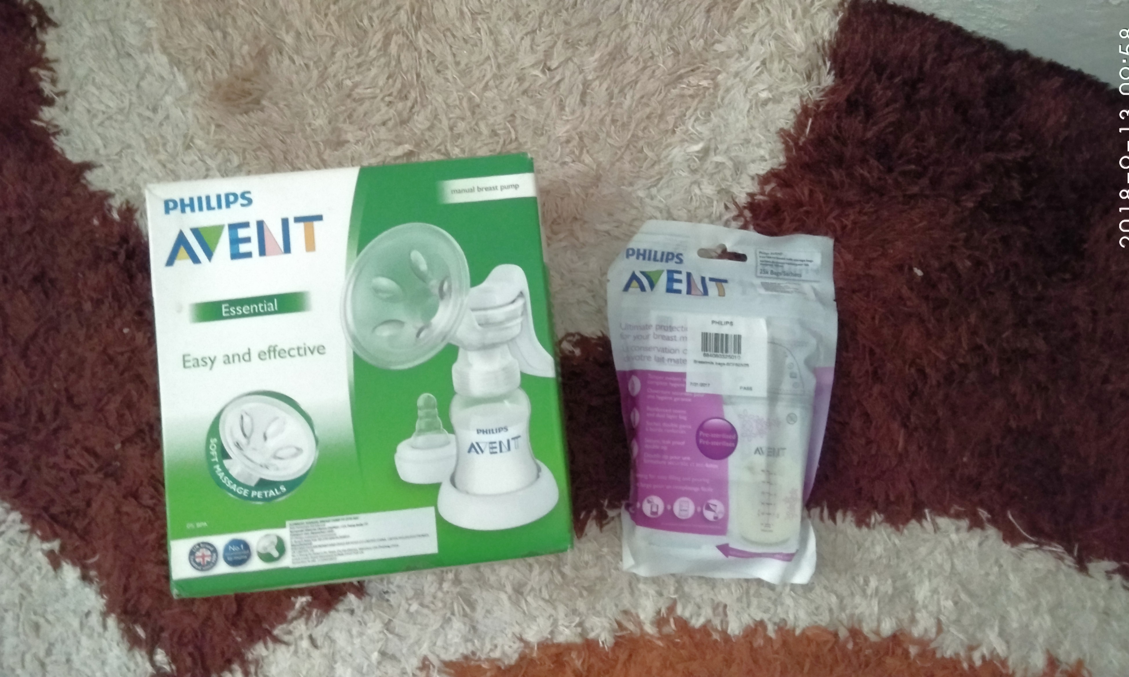 Philips Avent Manual Breastpump Pompa Asi Manual Bonus