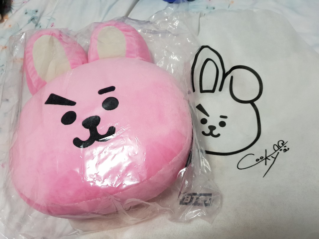 jungkook cooky pillow
