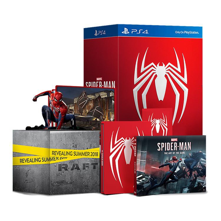 PS4 Spider-Man Collector's edition, Video Gaming, Video Games, PlayStation  on Carousell