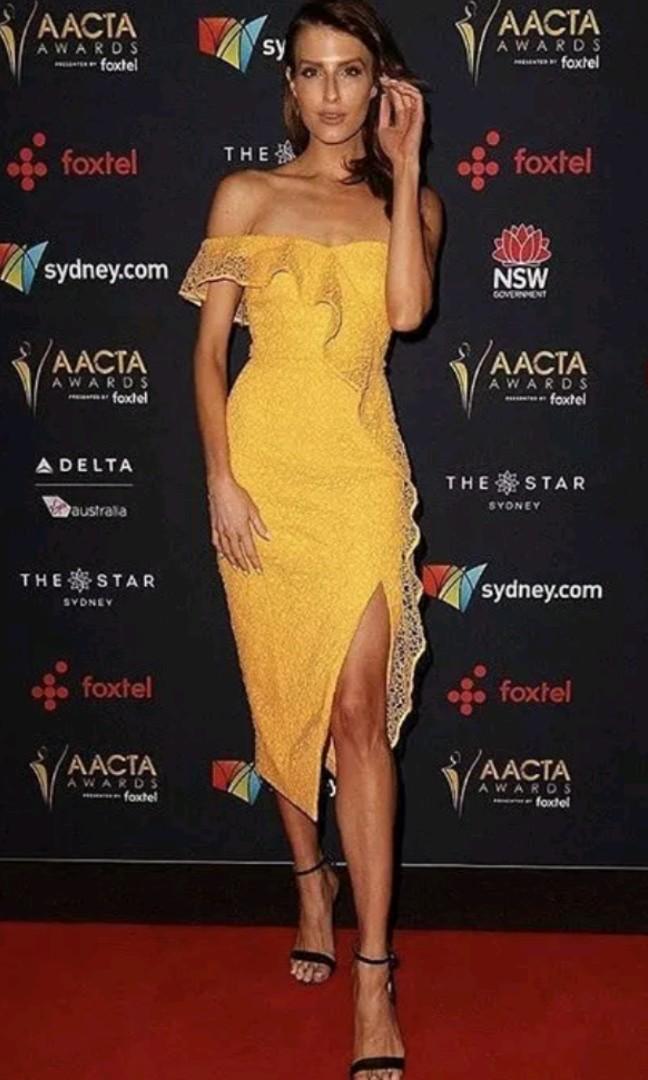 Rebecca vallance havana midi dress on sale