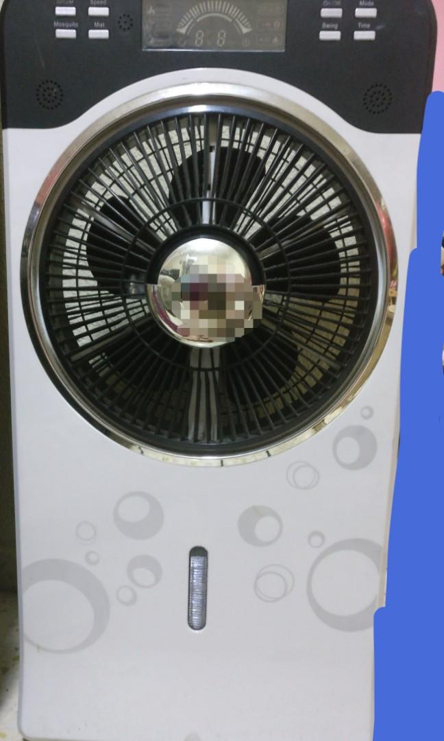 Roman Fan With Mist Ion Air Care 3 Speed Home Appliances Cooling Air Care On Carousell