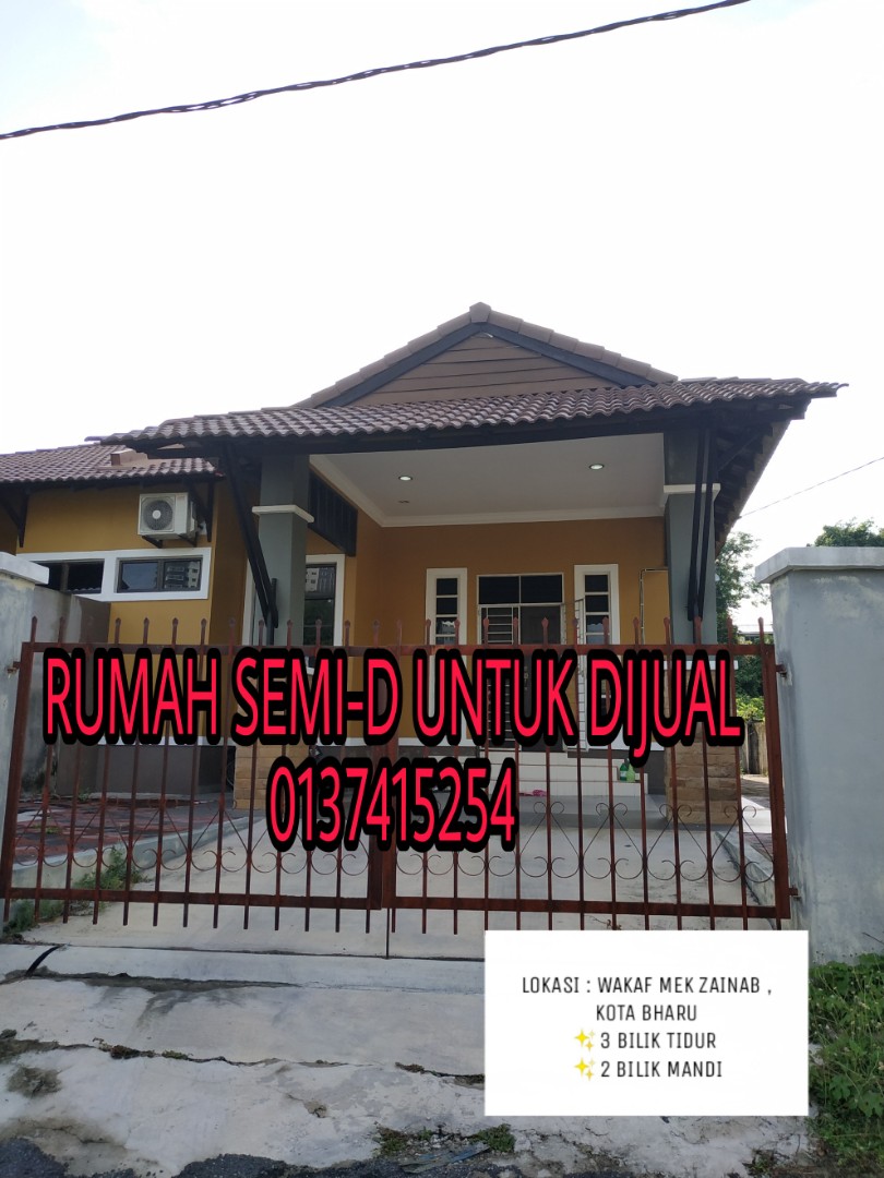 Rumah Semi D Di Bandar Kota Bharu Property For Sale On Carousell