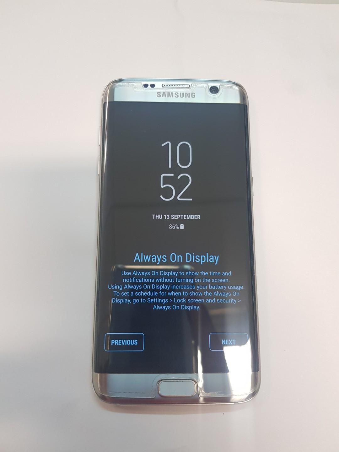 Samaung Galaxy S7 Edge 32gb Silver Titanium Mobile Phones Tablets Android Phones Samsung On Carousell