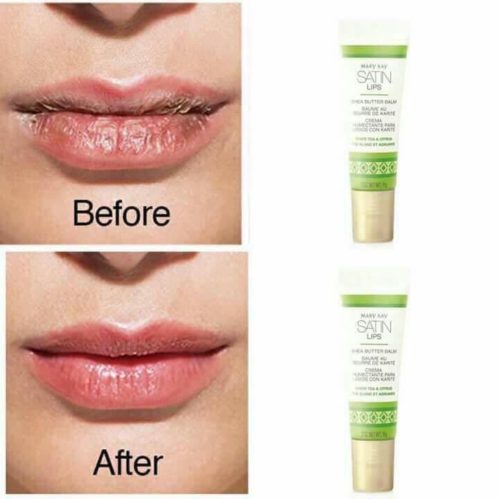 Satin Shea Lip Balm Lip Scrub Mary Kay Beauty Personal Care