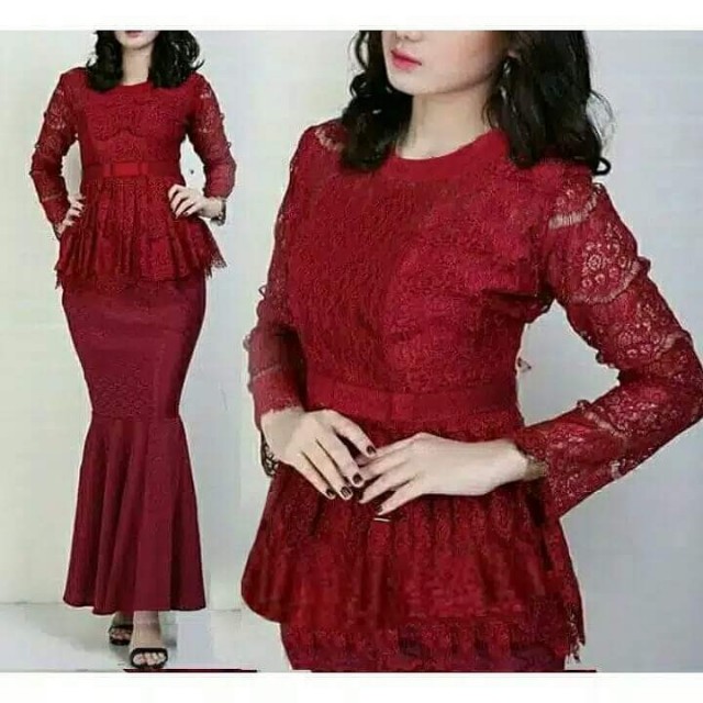 Set Kebaya Rok Duyung Slj Olshop Fashion Olshop Wanita Di Carousell
