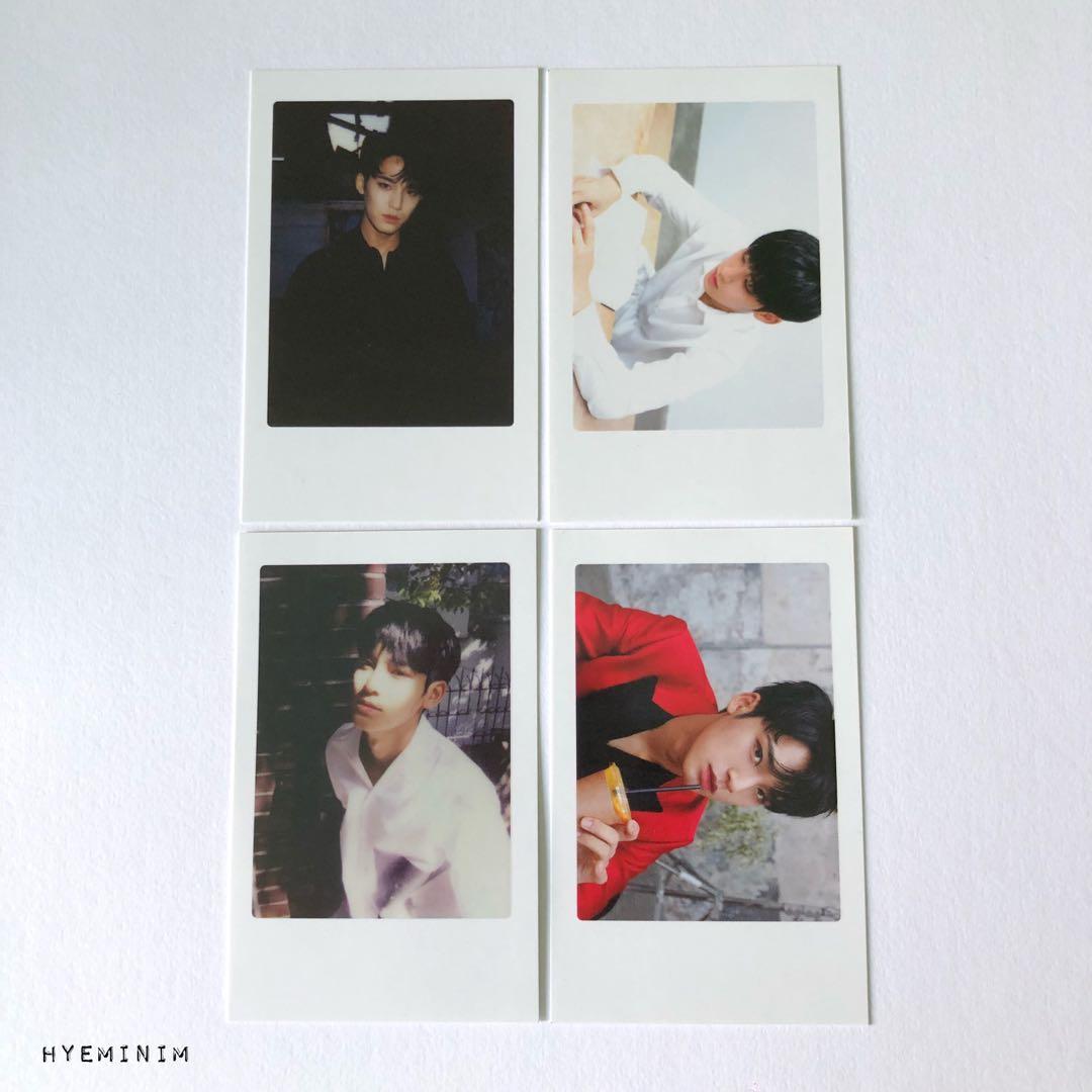 Seventeen Diamond Edge Mingyu Polaroid Photocard Set