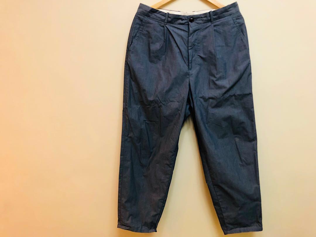 Steven Alan NYLON OX SUPER BAGGY TAPERED, 他的時尚, 褲子, 長褲在