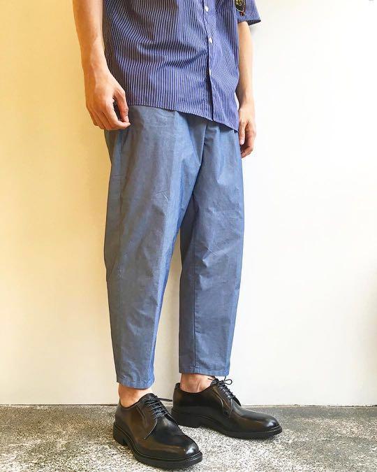 Steven Alan NYLON OX SUPER BAGGY TAPERED, 他的時尚, 褲子, 長褲在