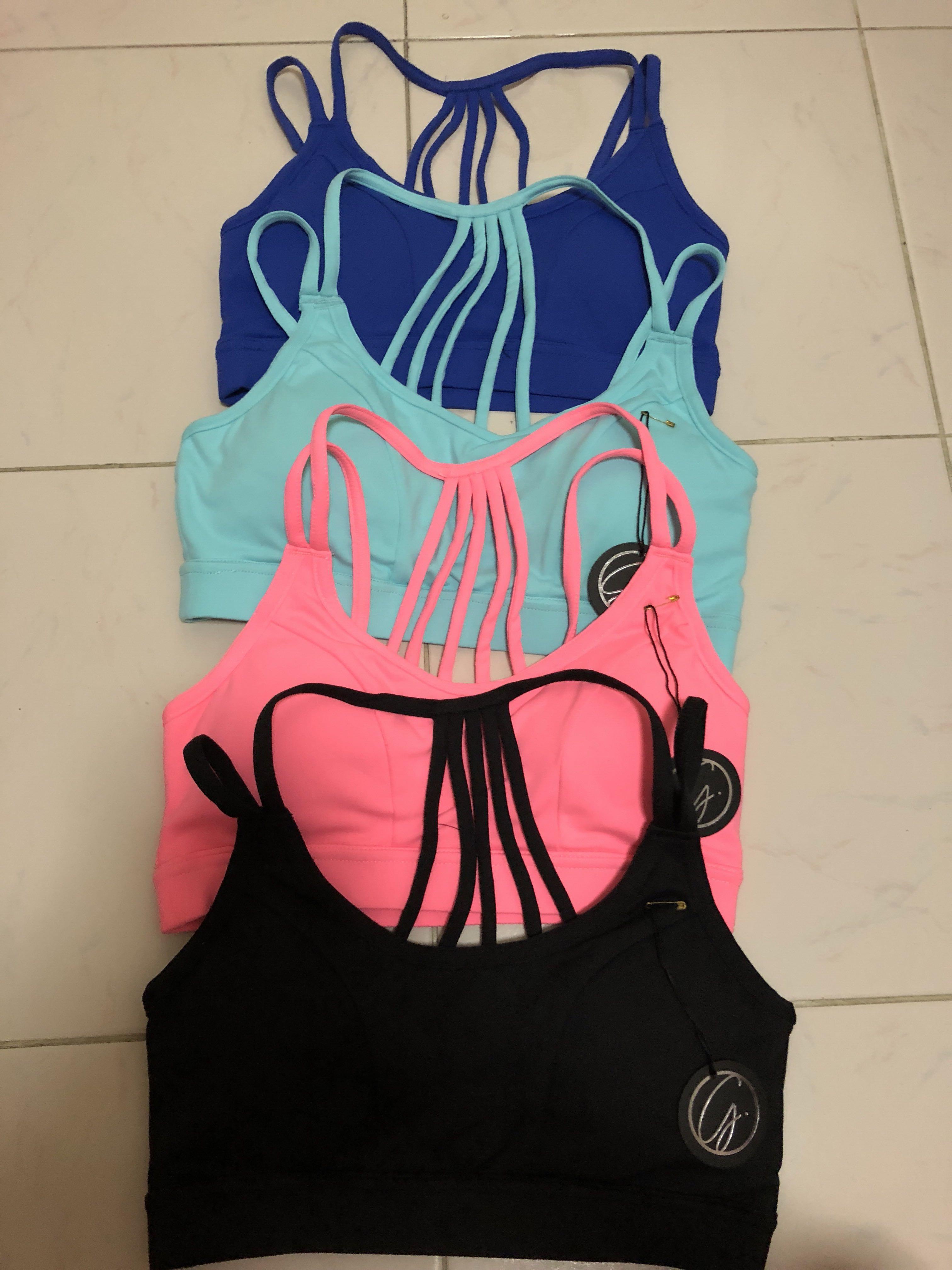 bra striped back