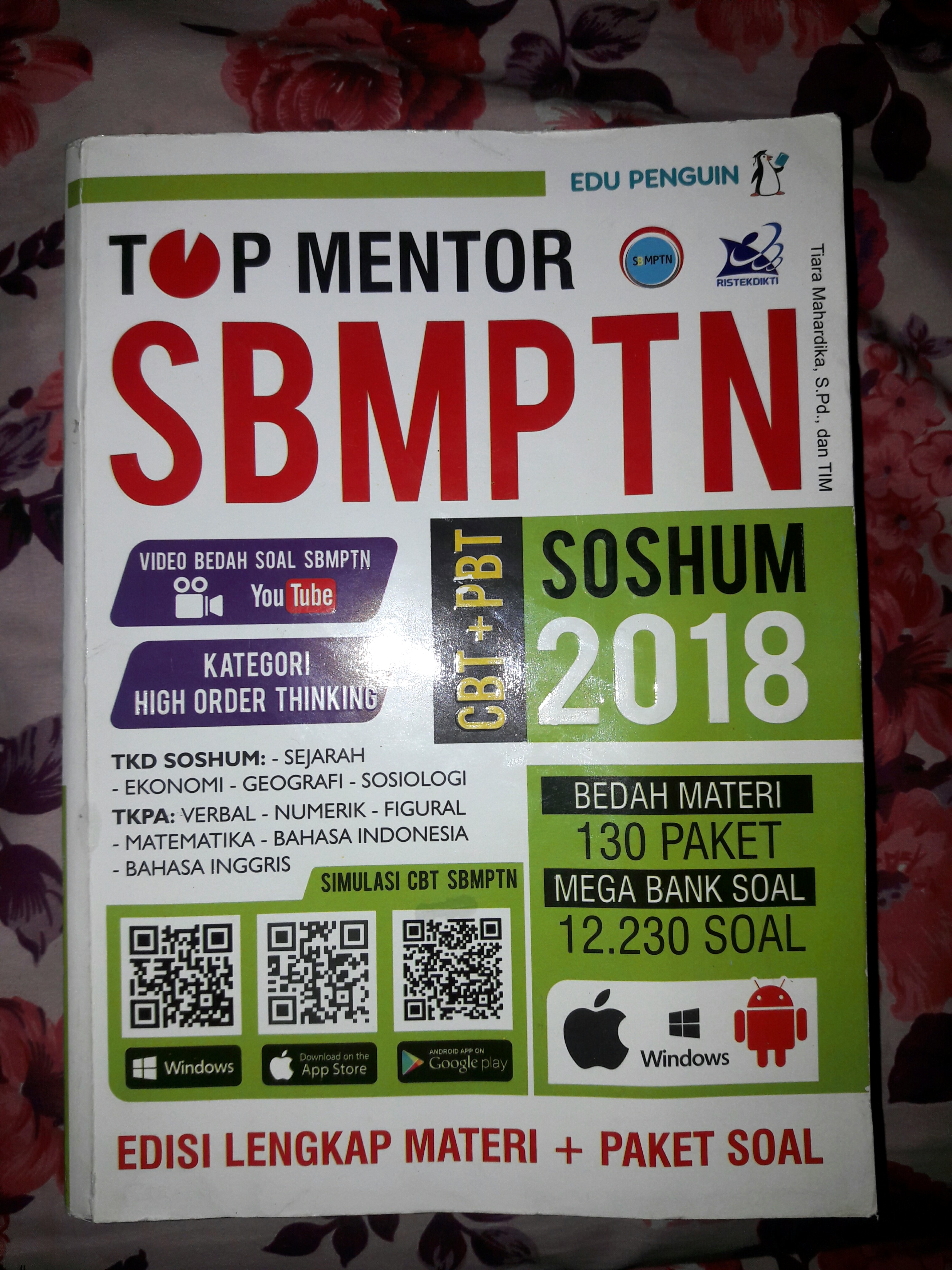 Buku Top Mentor Sbmptn Soshum 2018 Books Stationery Textbooks