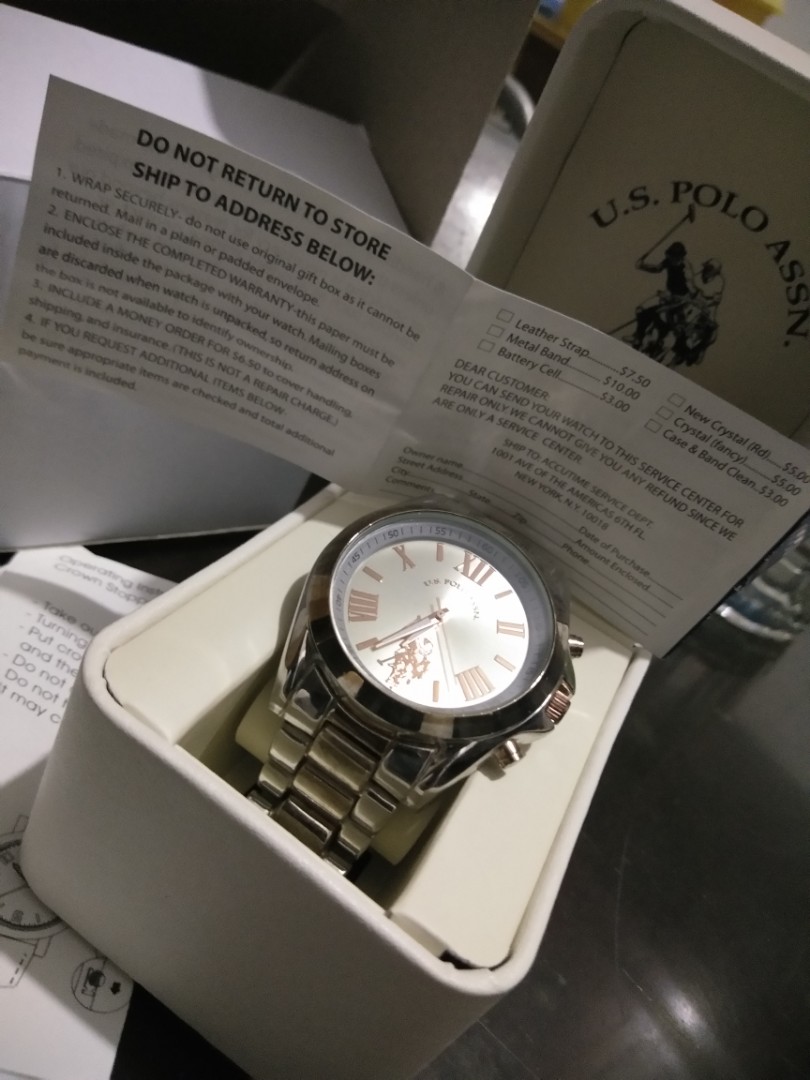 Us polo watch service centre discount