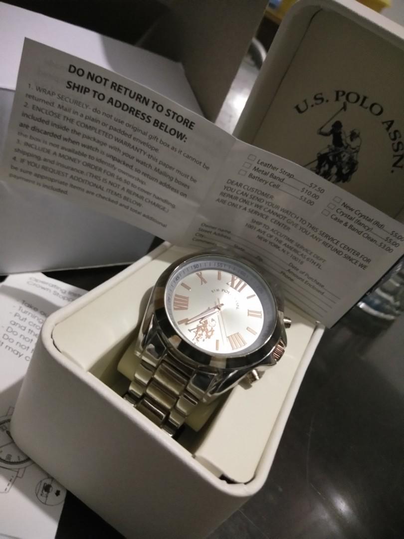 Super Sale na po Used US Polo Assn. Womens Quarts Metal and Alloy Casual Watch Women s Fashion Watches Accessories Watches on Carousell