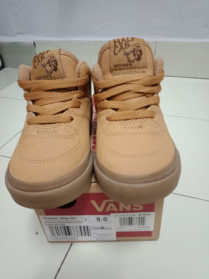 tan vans toddler