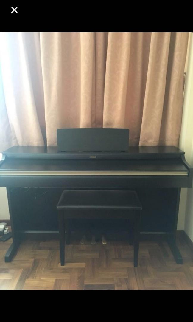 Yamaha Weighted Keyboard Arius YDP162, Hobbies & Toys, Music & Media