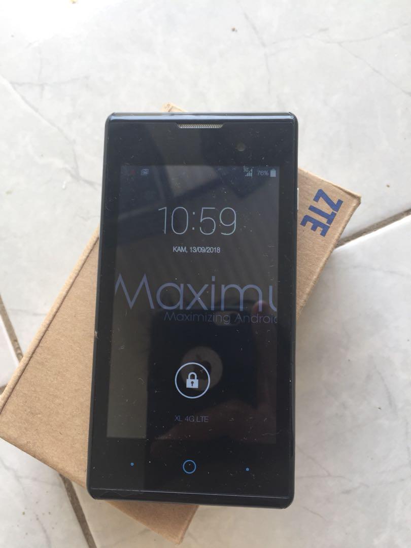 Zte Blade G V815w Black Hp Gojek Grab Telepon Seluler Tablet Di Carousell