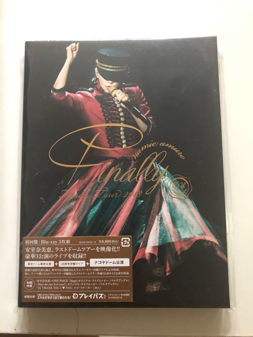 全新2018安室奈美惠最後演唱會blu-ray 初回盤, 興趣及遊戲, 收藏品及