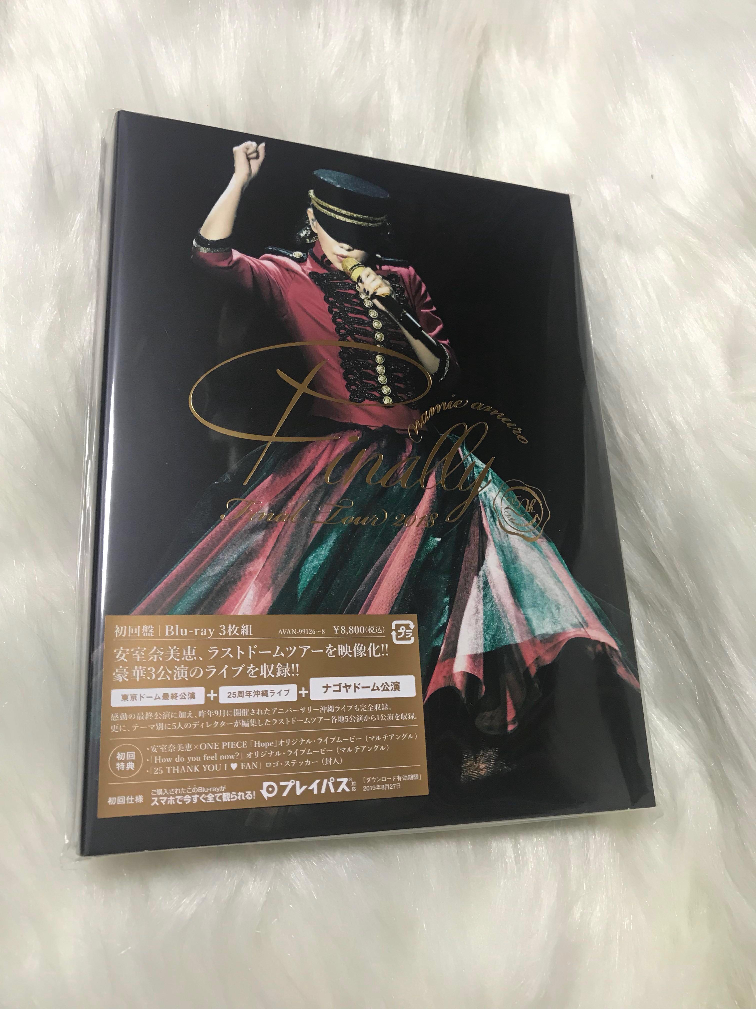 安室奈美惠Bluray 送月曆, 興趣及遊戲, 音樂、樂器& 配件, 音樂與媒體