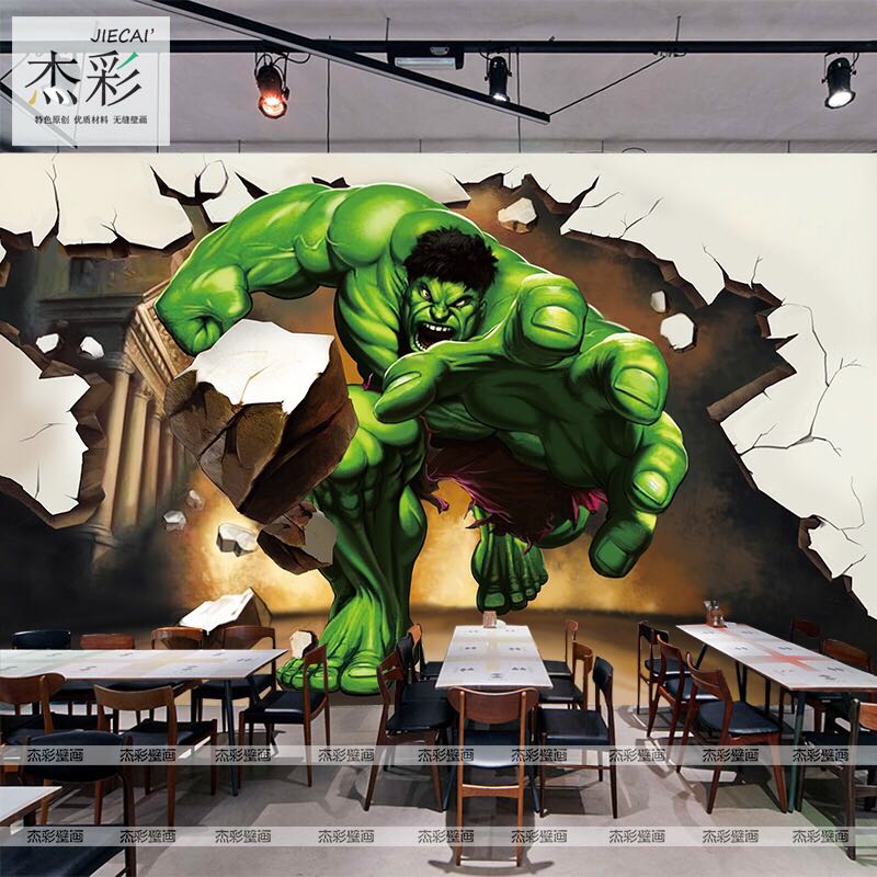 Customised 3d Hulk Wallpaper Furniture Home Decor Others On