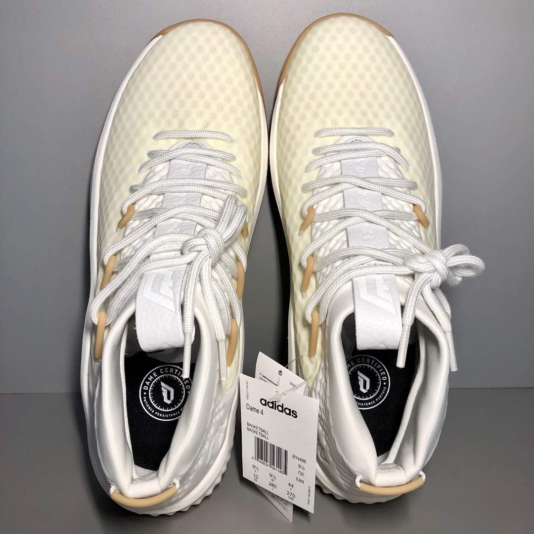 Adidas Dame 4 Damian Lillard 100 Authentic Brand New US10 UK9.5 Men s Fashion Footwear Sneakers on Carousell