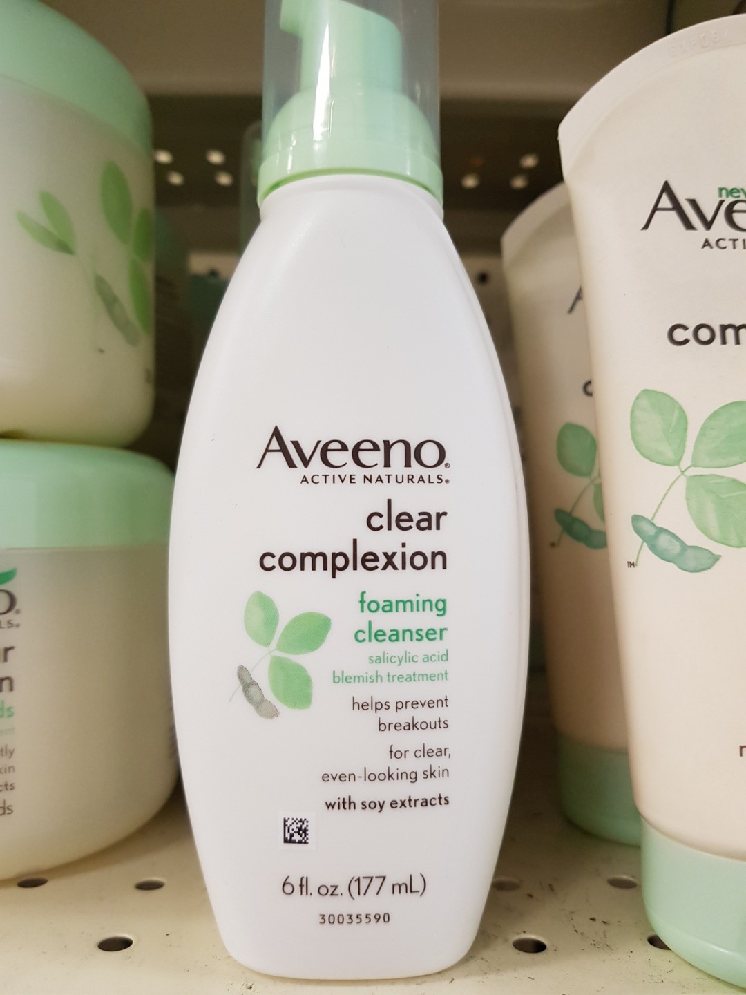 aveeno clear complexion foaming wash