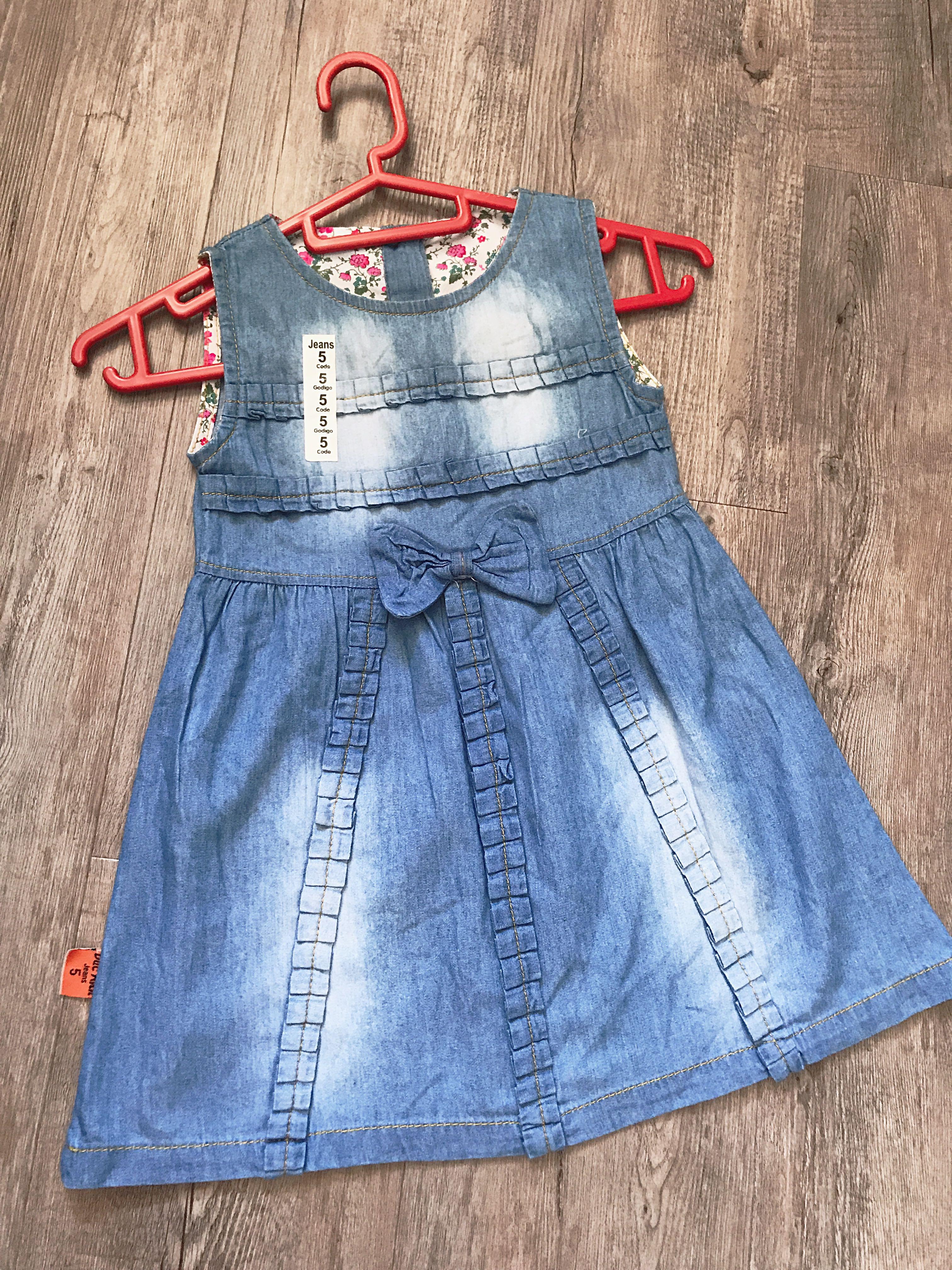 baby girl jean dress