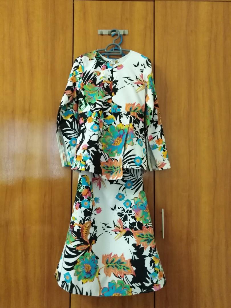 Baju Kurung Moden Zefiks Collections Muslimah Fashion Two Piece On Carousell