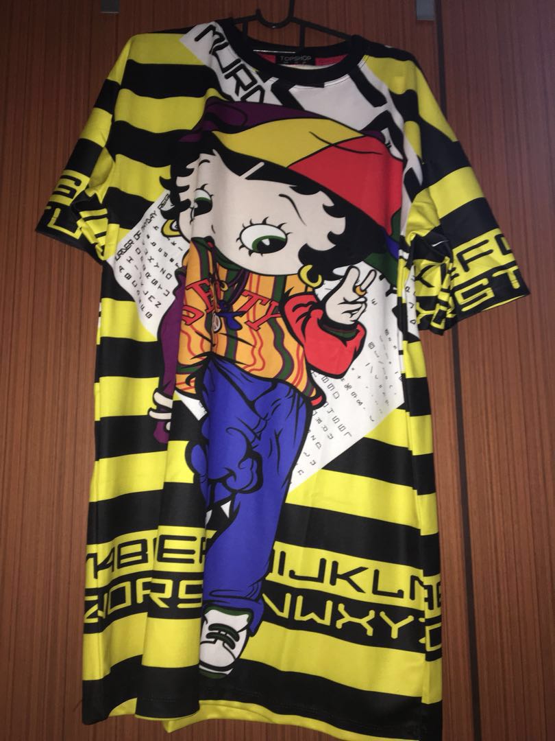 betty boop t shirt dress