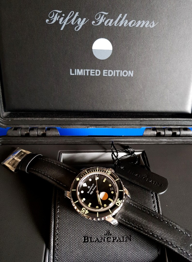 blancpain fifty fathoms mil spec for sale
