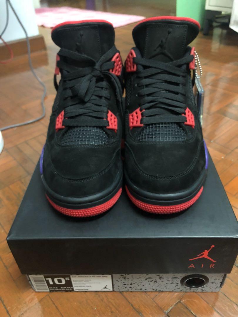 BNIB Air Jordan 4 Raptor, Men's Fashion, Footwear, Sneakers on Carousell