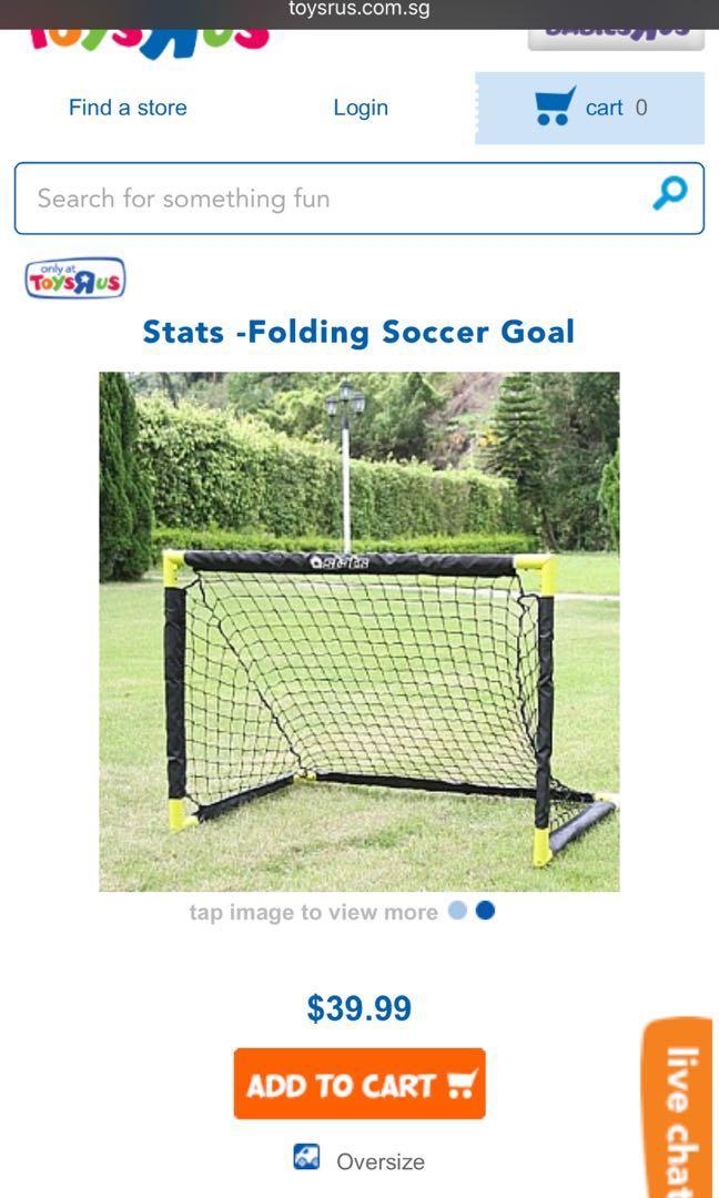 toys r us soccer net