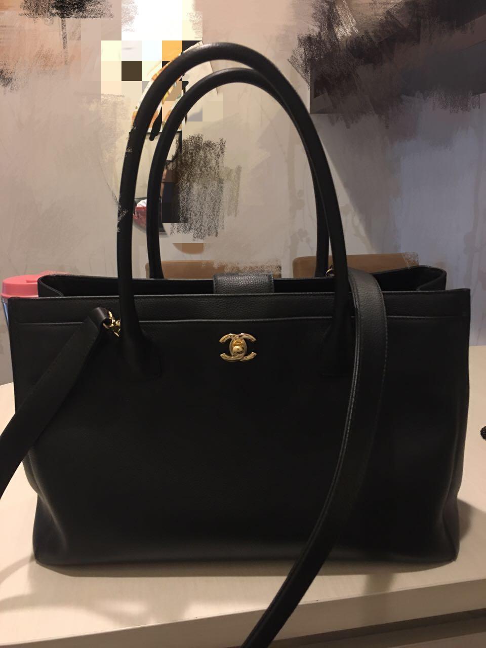 Chanel Cerf Tote, Luxury, Bags & Wallets On Carousell