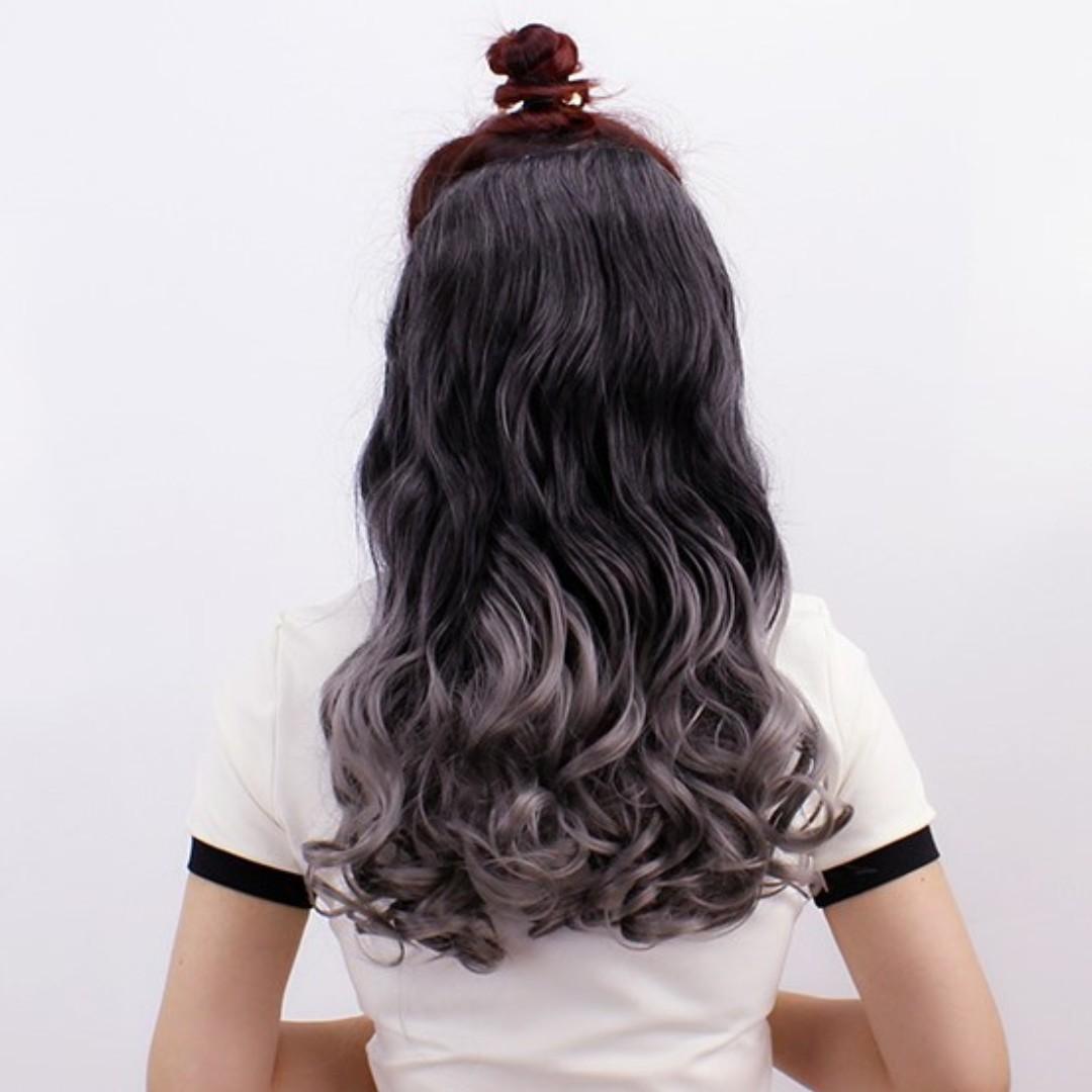 Clip On Ombre Hair Extension Po Multi Colors Avail Women S