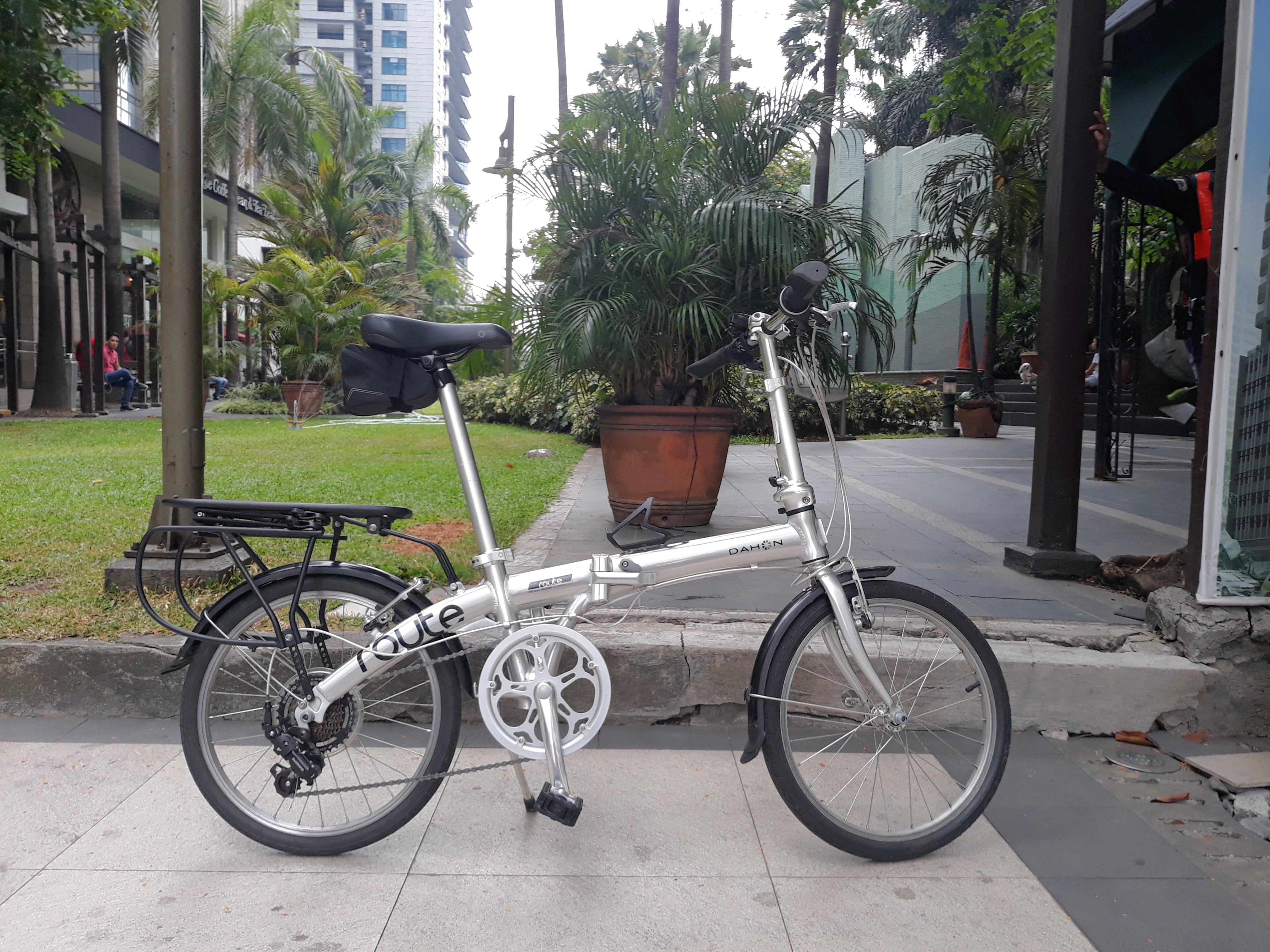 dahon double rear pannier bag