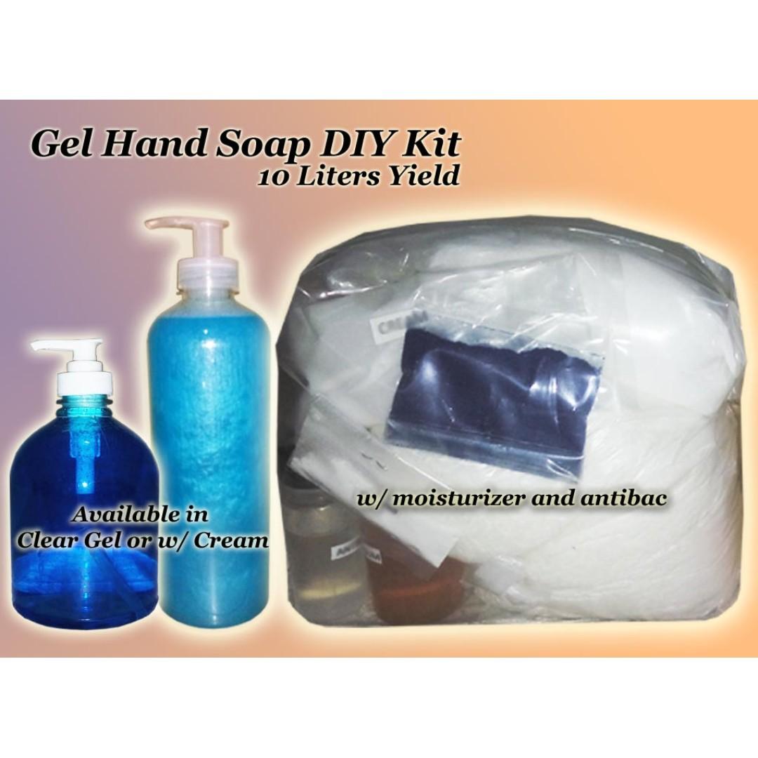 Dishwashing Liquid Kit, Fabcon Kit, Liquid Detergent Kit & Handsoap DIY