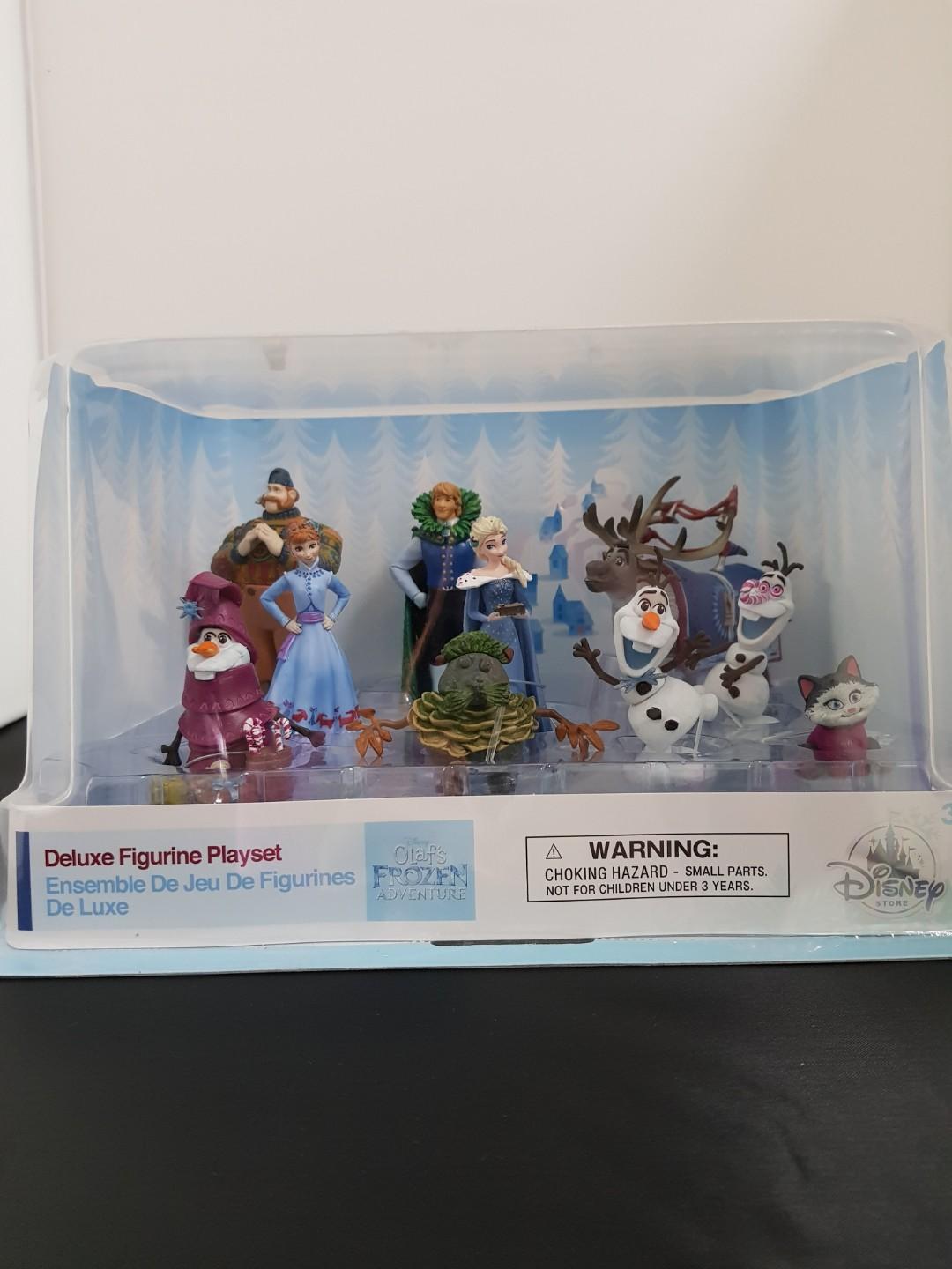 Disney Authentic Olafs Frozen Adventure Figurine Cake Topper Toy for sale online 