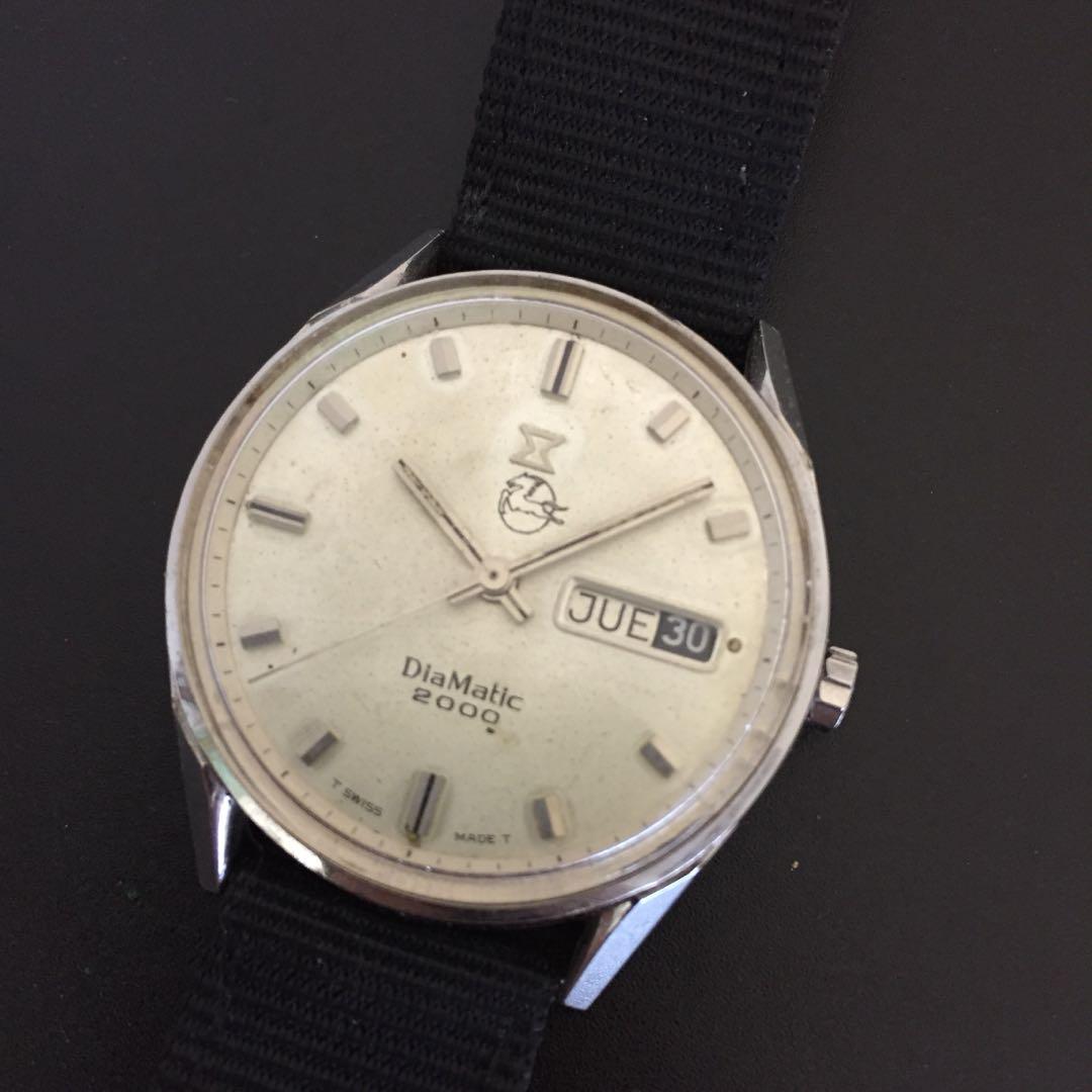 Edox automatic on sale vintage