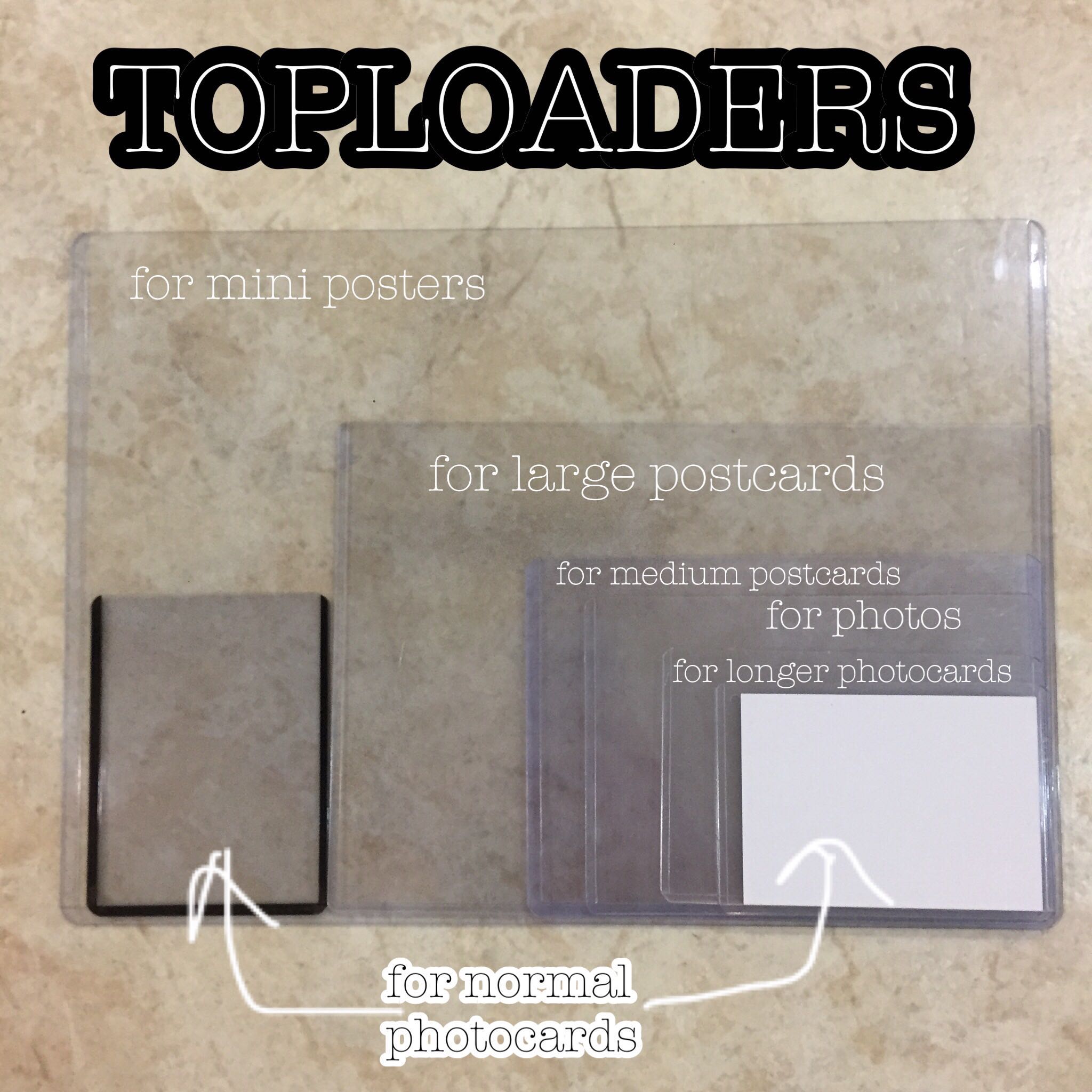 [faq] photocard sleeves and toploaders, Hobbies & Toys, Memorabilia